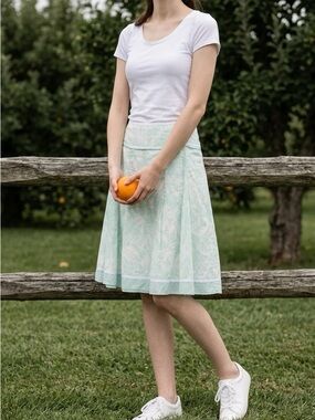 Jones New York Skirt in Medium Blue